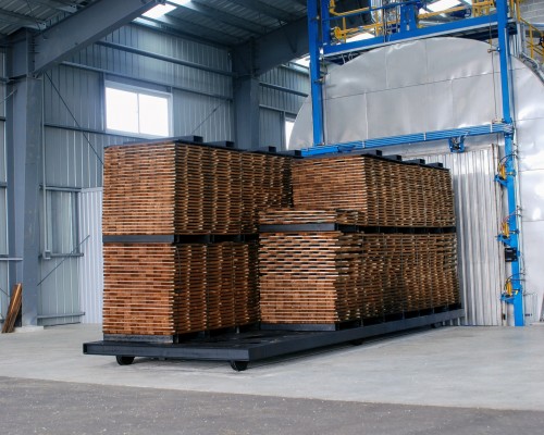 Thermally modified timber